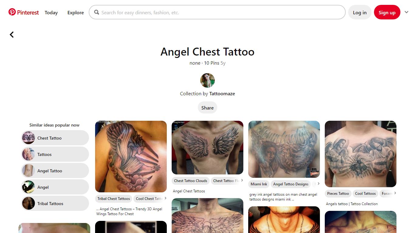 10 Angel Chest Tattoo ideas | chest tattoo, tattoos, tattoos for guys