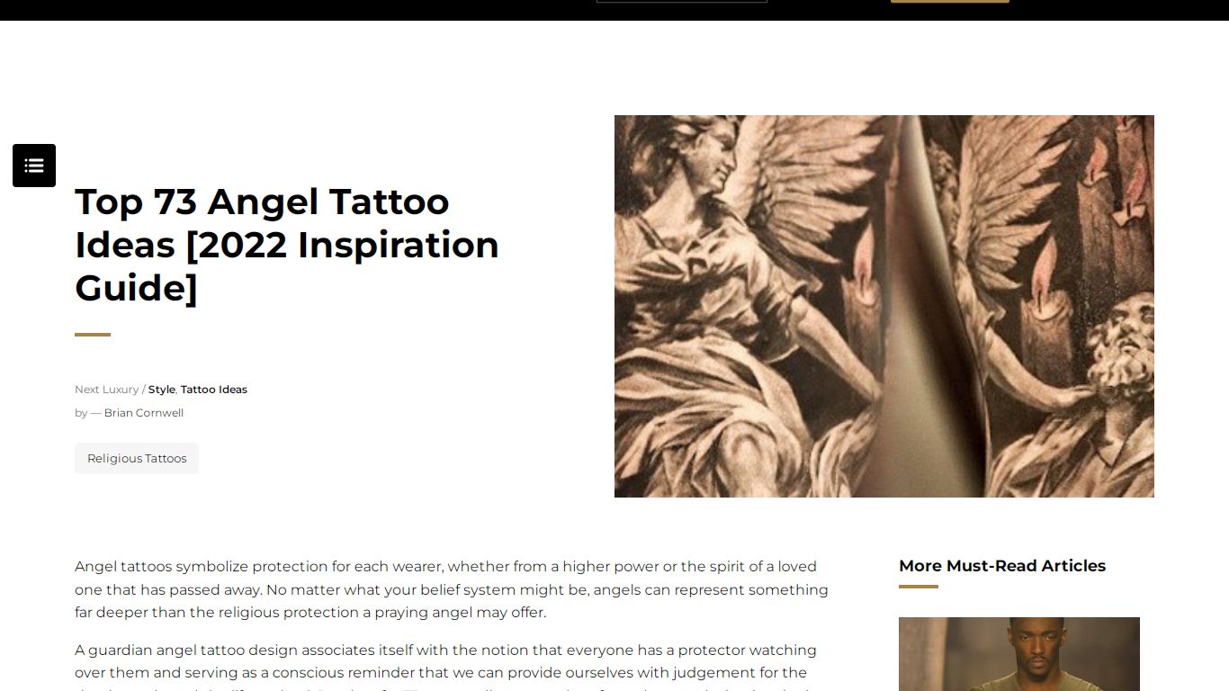 Top 73 Angel Tattoo Ideas [2021 Inspiration Guide] - Next Luxury